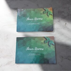 NIB Set of 6 (x2 total of 12) Cleverfy Menthol & Eucalyptus Shower Steamers